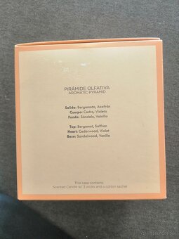 Luxusná sviečka v skle 550g - 4