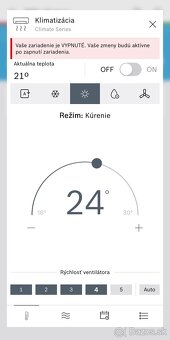 Klimatizacia BOSCH Climate 3000i 3,5kW A++ nová - 4