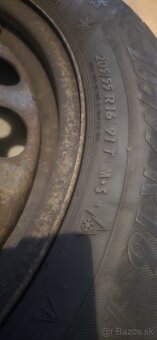 Zimné gumy 4ks na vw passat B6 16" - 4