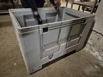 Vozíky na textil a zásielky Rollkontajner - 4