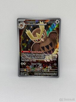 Pokémon karta Noctowl SVP 141 – EX – ORIGINÁL - 4