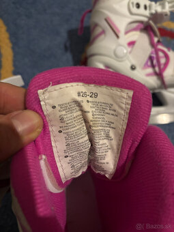 Dievcenske korcule nastavitelne 26 - 29 - 4