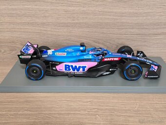 Fernando Alonso (Alpine A522 BWT) 1:18 VC Monaco 2022 7th. - 4