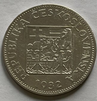 Československá Republika - 10 Kčs 1932 Ag - 4