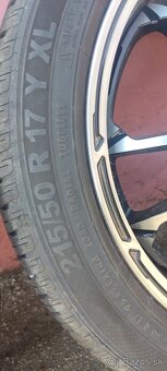 215/50/17 letné pneumatiky - 4