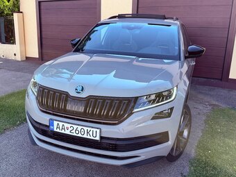 Kodiaq Sportline 4x4✅ODPOČET✅Nardo Grey Virtual Pano Webasto - 4
