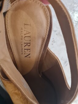 Ralph Lauren sandále z kože veľkosť 39 - 4