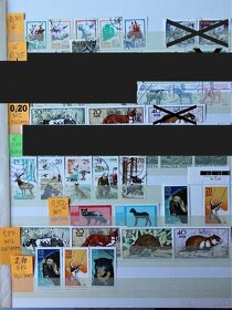 Známky - fauna - cicavce - zľava 20% - 4