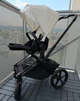 CYBEX Priam 4.0 Matt Black Off White Plati - 4
