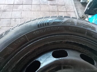 Predám Zimnú Sadu Na plechové disky 5x100 R15 - 4