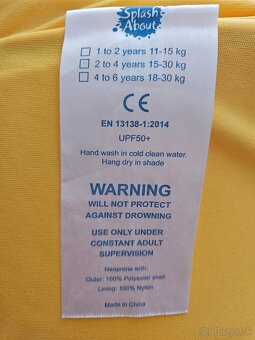 Detská plávacia vesta Splash About - 4