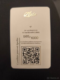 prsteň z bieleho zlata 14K - 4