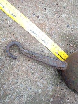 4kg závažie dlabačka - 4