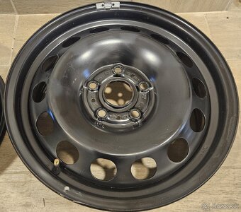 Originálne plechové disky VW - 5x112 r16 - 4