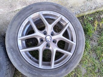 Predám hliníkové disky Borbet R17 na Ford Mondeo MK5 - 4