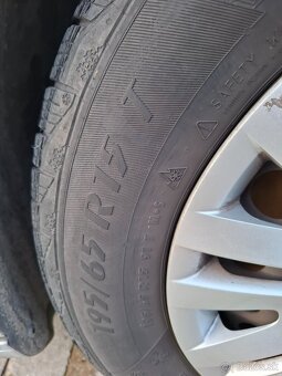 4 disky VW Group 5x112R15 + original puklice VW - 4