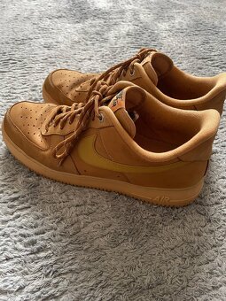 Nike Air Force 1 '07 Semiš/Koženka hnedé (46) - 4