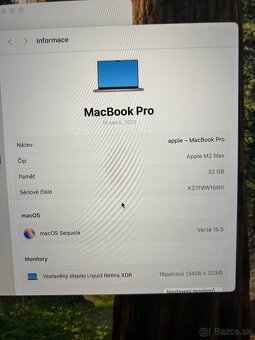 Apple Macbook M2 Max 16” 32gb ram 1TB SSD - 4