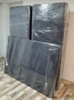 manzelska postel 160x195x43 cm - 4