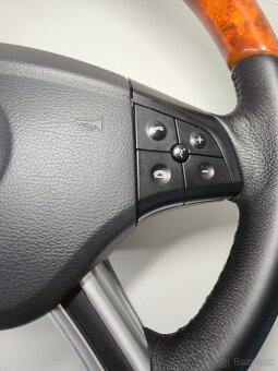 Drevený volant mercedes w164 - 4