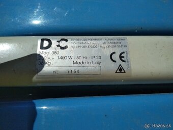 Podlahový umývací stroj DEC 380, NA NAHRADNE DIELY - 4