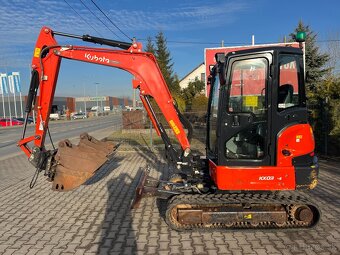 Minibager bager Kubota KX037-4, JCB Cat Takeuchi Bobcat - 4