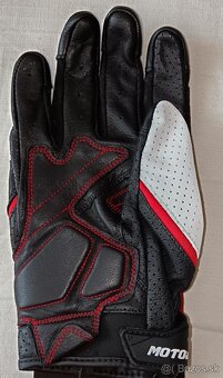 Úplne nové celokožené moto-rukavice veľ.XL - 4