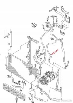 hadica klimatizácie Audi Q5 - 4
