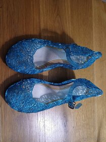 Elsa Frozen Popoluška , črievičky topánky - 4