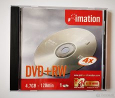 Prepisovateľné záznamové média DVD-RW a Filmy na nich. - 4