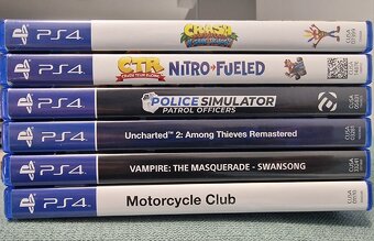 PlayStation 4 Slim 500GB + 2x ovládač + 6 Hier - 4