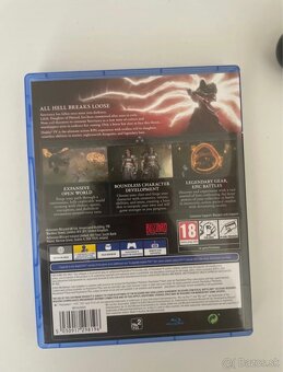 Ps4pro,ovladac,3hry,dlhsi kabel,sluchadla,kable k tv - 4