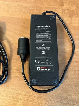 Menič/prevodník napätia 230V -> 12V, 10A, 120W, autozásuvka - 4