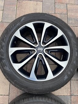 Originálne hliníkové disky Nissan R18, 5x114,3 - 4