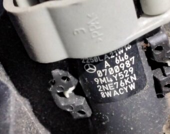 Mercedes Benz C200 CDI 2.2 CDI 2008 predám MOTOR 646.811 AUT - 4