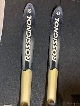 Lyže Rossignol 160cm + lyžiarky - 4