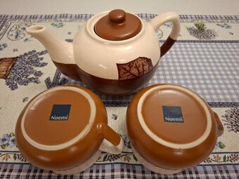 Keramický hrnček so šálkami - 4