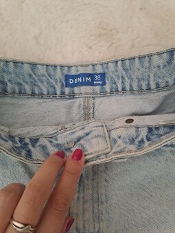 Riflove sortky s vysokym pasom - 4