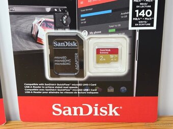 2x paměťová karta SanDisk microSDXC 2TB Extreme s fakturou - 4