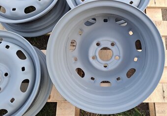 PLECH. DISKY R14 5x100 - ŠKODA FABIA 1 2 3, ROOMSTER, POLO - 4