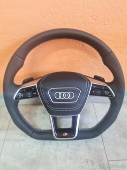 AUDI VOLANT - SPORTOVY S LOGOM S + AIRBAG + RS PADLA - 4