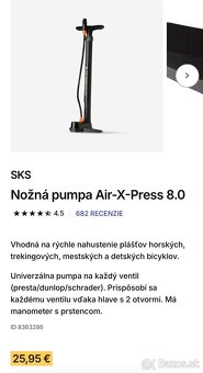 Pumpa na Bicykel Air-X-Press 8.0 - 4