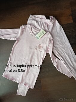 Oblečenie 104, 110/116 - 4