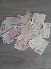 Zberatelstvo,,rozne retro,záručné listy, - 4