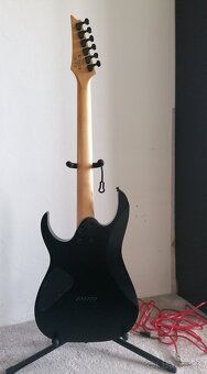 Elektrická gitara Ibanez GRG121DX Black Flat - 4