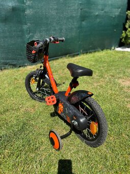 Detsky bicykel s kolieskami + prilba - 4