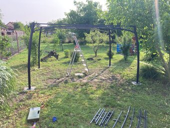 Altánok,Záhradný prístrešok/ SANKT HANS Š4xD3xV2,65 m -GBELY - 4