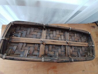 Bambusovy kosik na kvety 31 cm - 4