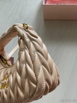 Marhuľová (apricot) miu miu kabelka wander mini - 4