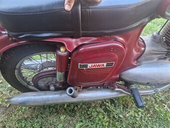 Patina Jawa 250 typ 559 rv 67 platne doklady biele spz - 4